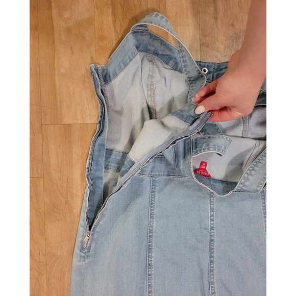 NWT GUESS Denim Romper/Jumper Size Large - Picture 11 of 12